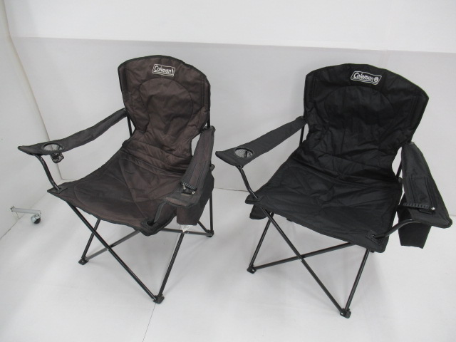 Coleman（コールマン） クーラークアッドチェアー ブラック 2脚セット