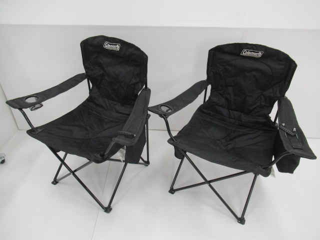 Coleman（コールマン） クーラークアッドチェアー ブラック 2脚