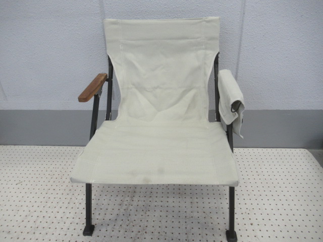 Snow Peak（スノーピーク） ローチェアショート アイボリー(2)