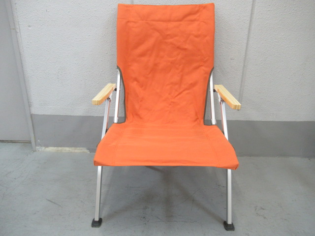 Snow Peak（スノーピーク） ローチェア30 オレンジ(1)