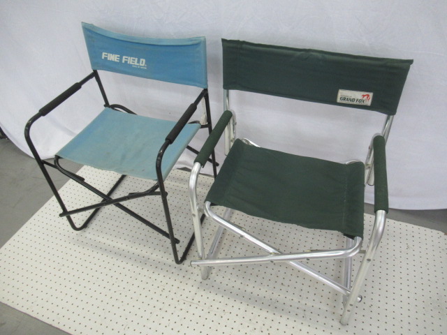 ノーブランド 折りたたみチェア2脚セット