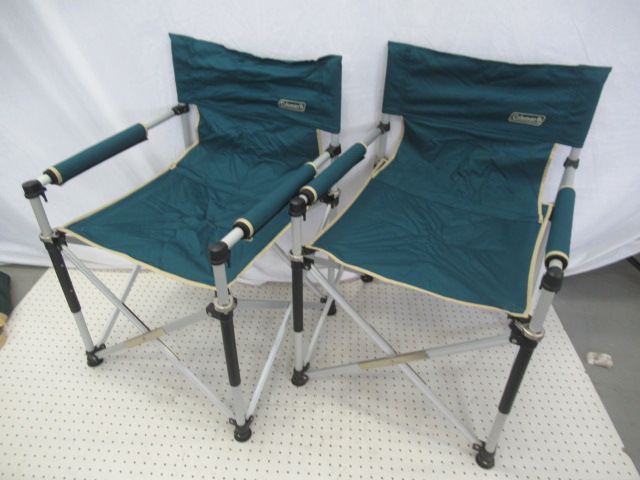 Coleman（コールマン） スリムキャプテンチェアアルファ グリーン2脚セット