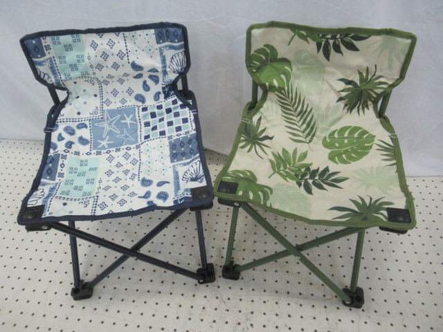 ノーブランド コンパクト チェア 2脚セット