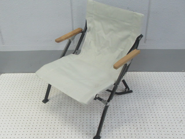 Snow Peak（スノーピーク） ローチェアショート アイボリー(1)