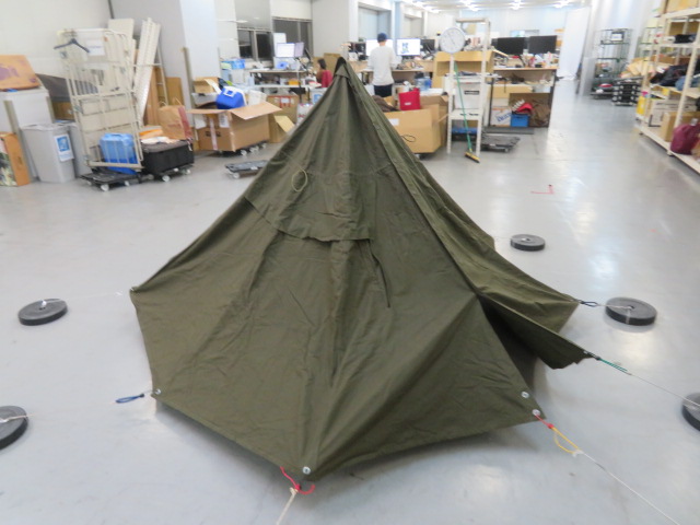 ノーブランド ポーランド軍ポンチョテント
