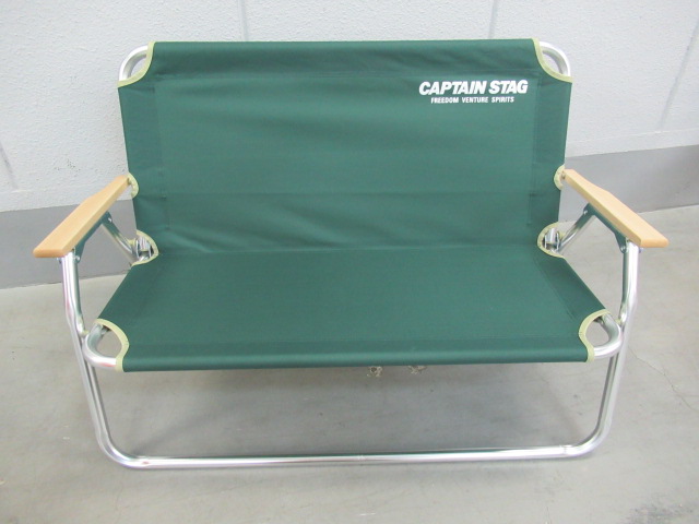 CAPTAIN STAG（キャプテンスタッグ） CS アルミ背付きベンチ (1)