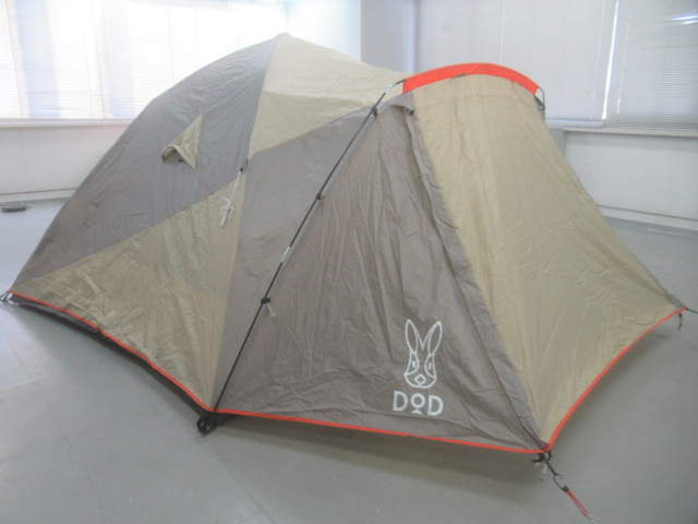 DOD（ディーオーディー） ワンタッチテント グランドシートセット