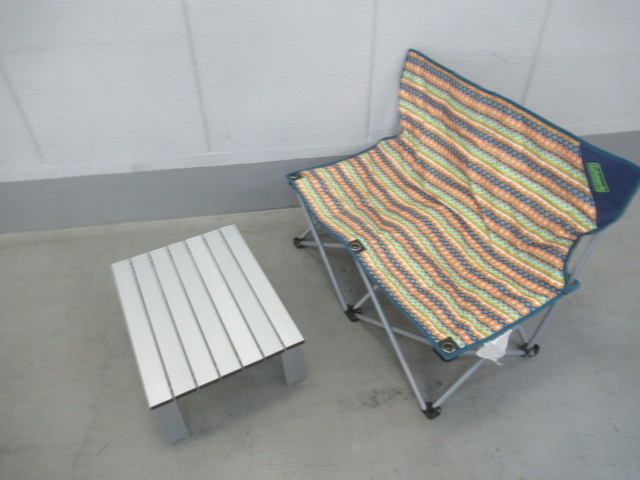 Coleman（コールマン） ファンチェアダブル アルミロールテーブルセット