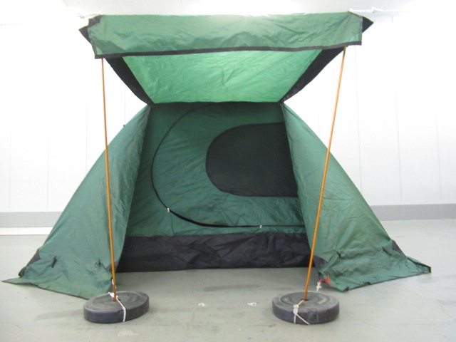 ノーブランド ESNBIA ツーリングテント 4人用