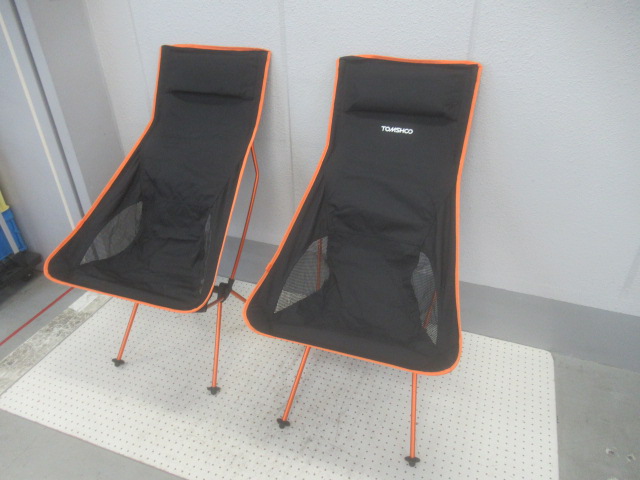 ノーブランド 折り畳みチェア 2脚セット