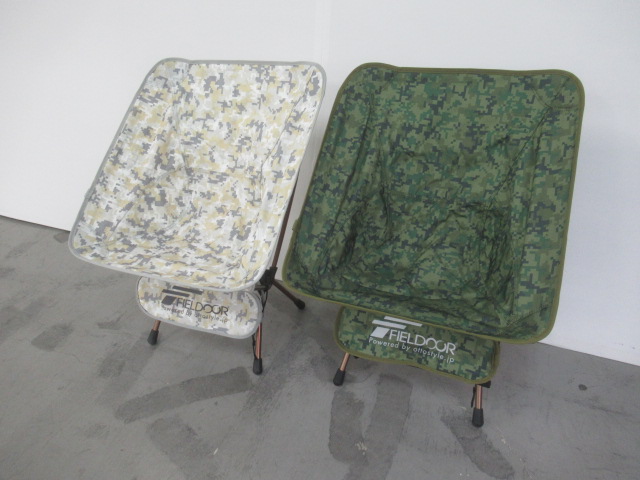 その他ブランド FIELDOOR ポータブルチェア 2脚セット