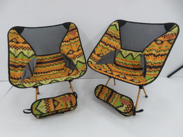 ノーブランド Shine Trip アウトドアチェア 2脚セット