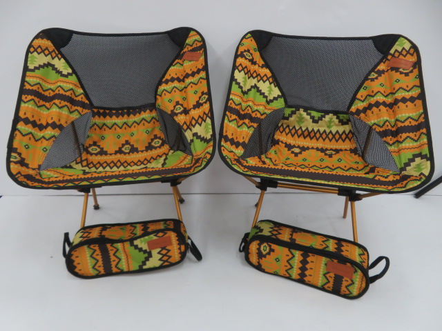 ノーブランド Shine Trip アウトドアチェア 2脚セット 2