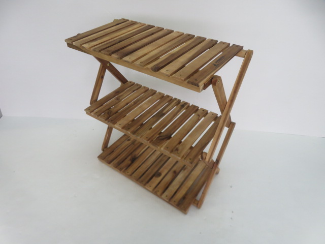 CAPTAIN STAG（キャプテンスタッグ） CSクラシックス 木製3段MOVEラック600