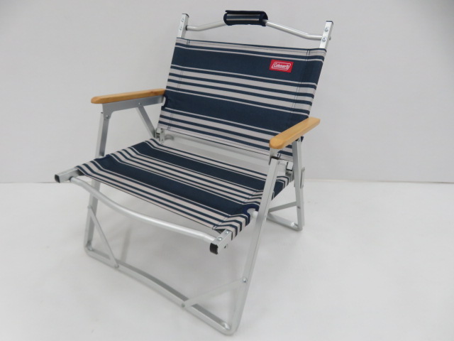 Coleman（コールマン） ファイヤープレイスフォールディングチェア ネイビーボーダー