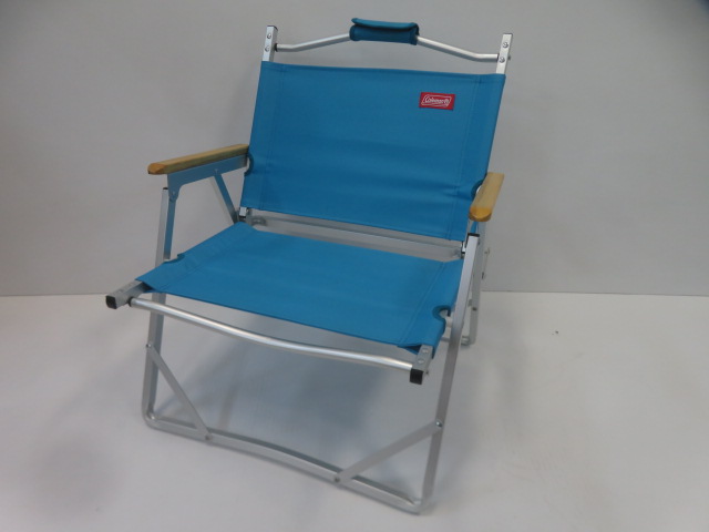 コンパクトフォールディングチェア ブルー | アウトドア用品