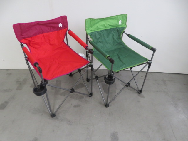 Coleman（コールマン） カップホルダー付きスリムチェア 2脚セット