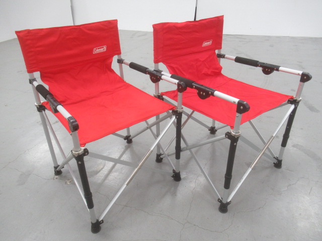 Coleman（コールマン） スリムキャプテンチェア2 レッド 170-5669 セット