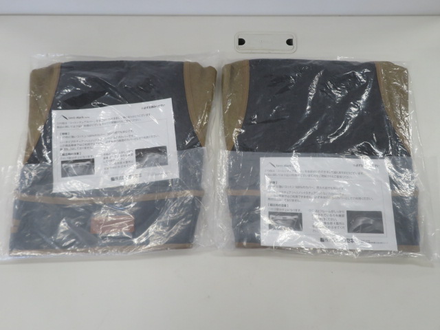 tent-Mark DESIGNS（テンマクデザイン） コットンチェアカバー ブラック×サンド 2点セット