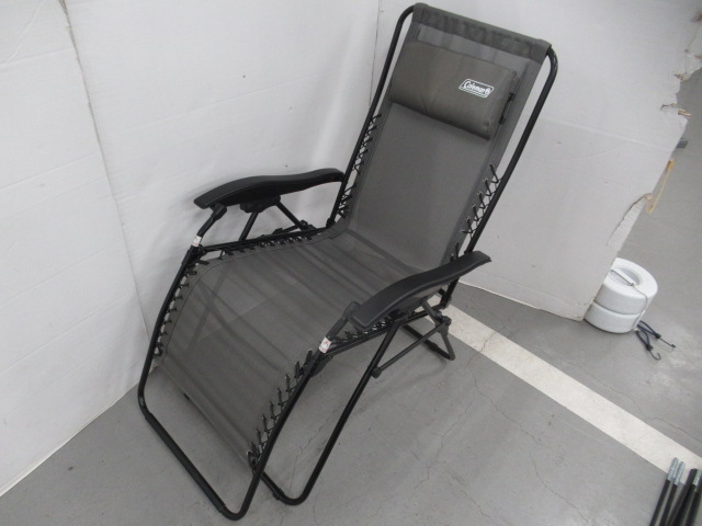 Coleman インフィニティチェア　限定色グレー　美品片方新品　グレー　レア コールマン インフィニティチェア グレー 限定カラー