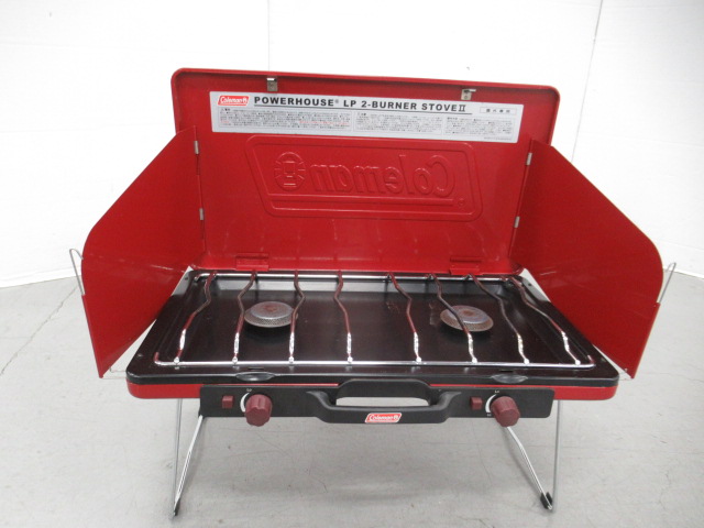 Coleman（コールマン） パワーハウスLPツーバーナーストーブ2 レッド