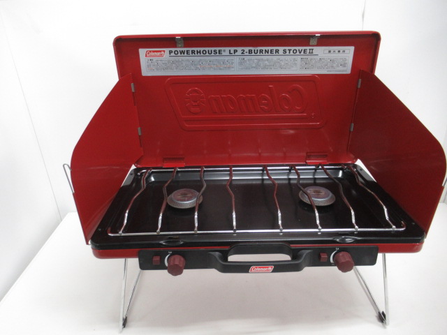 Coleman（コールマン） パワーハウスLPツーバーナーストーブ2 レッド