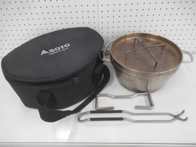 SOTO（ソト・新富士バーナー） ステンレスダッチオーブン 10インチ セット