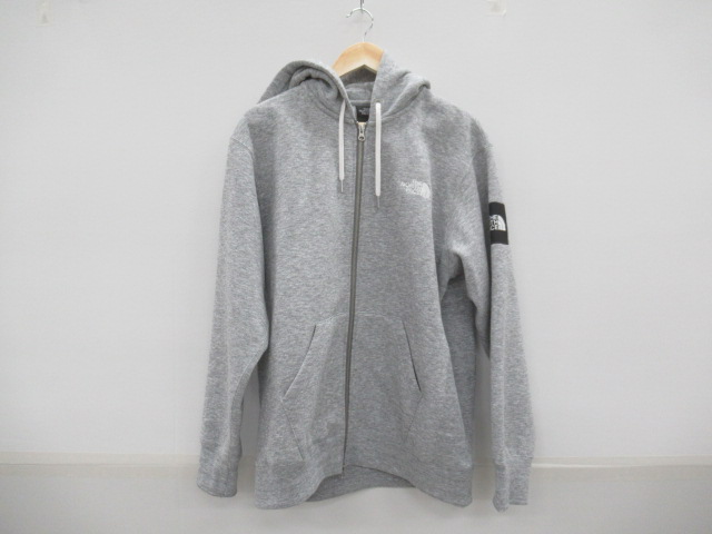 THE NORTH FACE（ノースフェイス）  スウェットパーカー スクエアロゴフルジップ