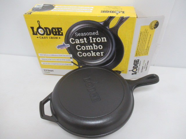 LODGE（ロッジ） キャストアイアン コンボクッカー3.2QT