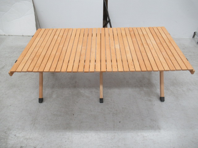 Hilander（ハイランダー） ウッドロールトップテーブル 120