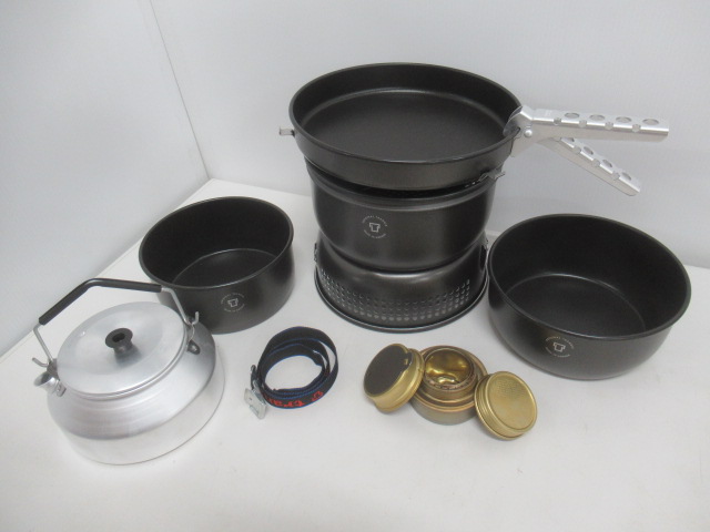 Trangia（トランギア） ストームクッカーL・ブラックバージョン セット