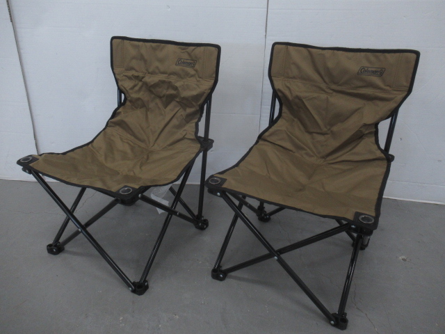 Coleman（コールマン） ファンチェア/コヨーテ・2脚セット