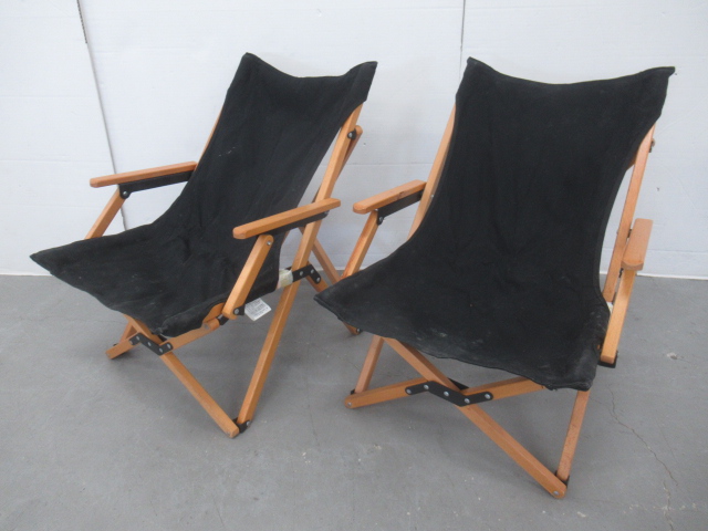 その他ブランド ANOBA ウッドハイバックチェアロータイプ 2脚セット