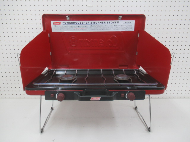 Coleman（コールマン） パワーハウスLPツーバーナーストーブ2 レッド