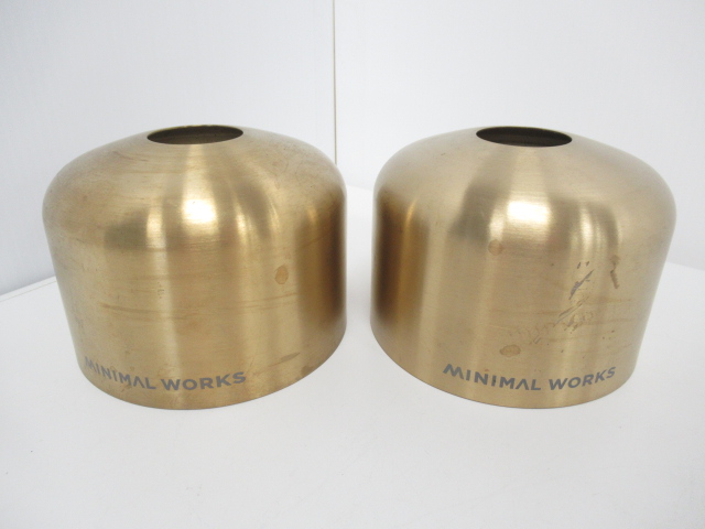 MINIMAL WORKS（ミニマルワークス） ガスキャニスターマスク 2点セット