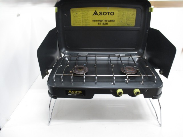 SOTO（ソト・新富士バーナー） ハイパワー2バーナー ST-525 ケースセット