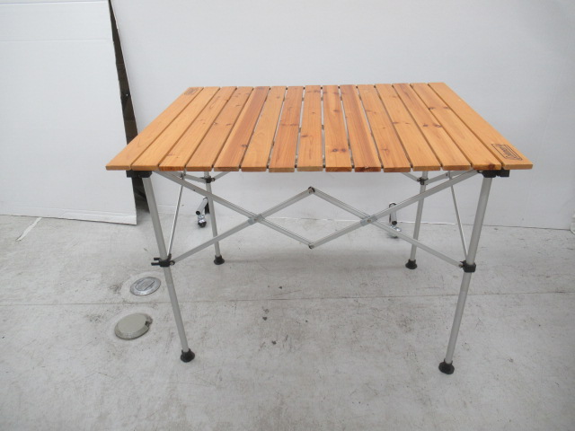 Coleman（コールマン） ナチュラルウッド ロールテーブル90