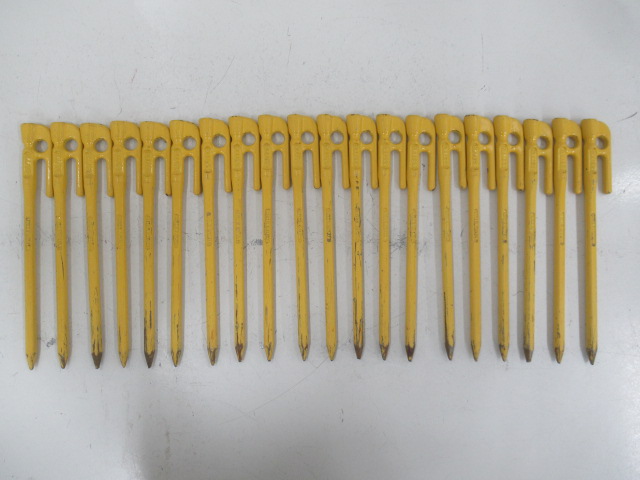 村の鍛冶屋（ムラノカジヤ） エリッゼステーク18cm×20本 イエロー