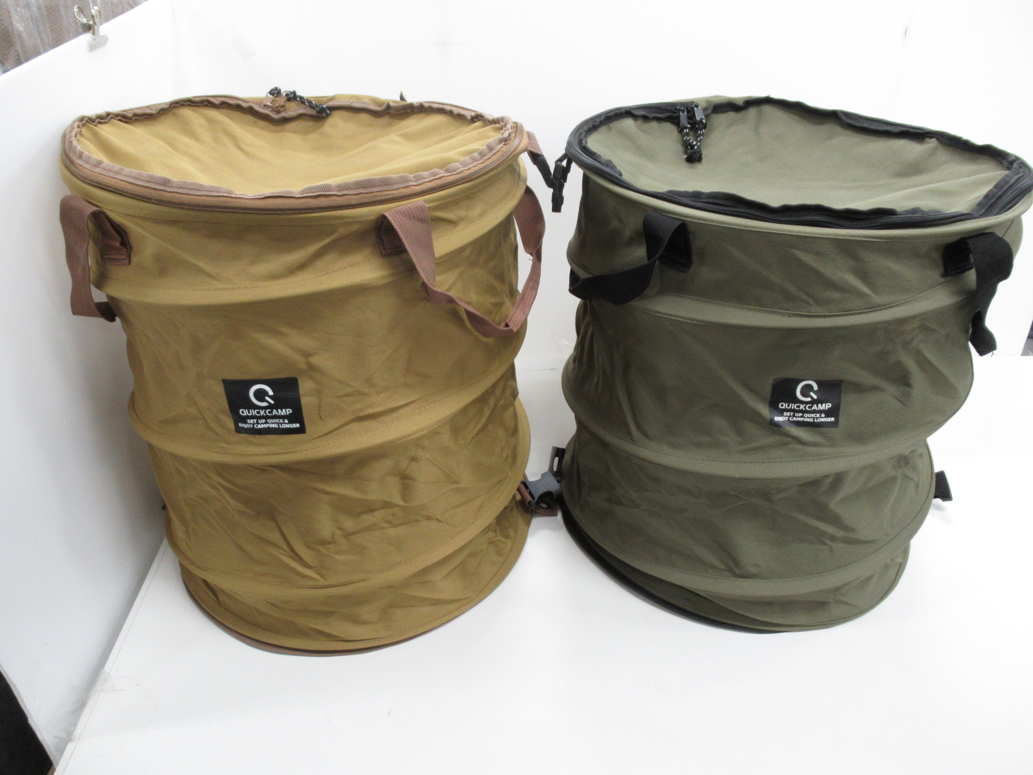 QUICKCAMP（クイックキャンプ） トラッシュボックス 45L 2点セット