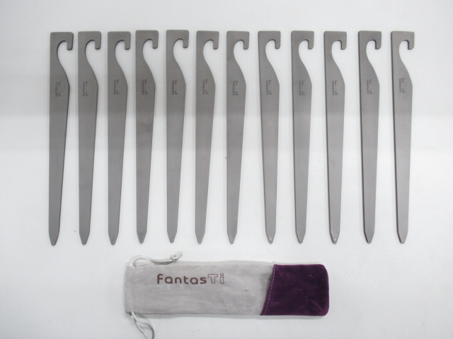 その他ブランド TIANDLIFE チタンペグ 12本セット