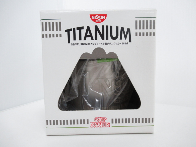 その他ブランド 日清 カップヌードル型チタンクッカー