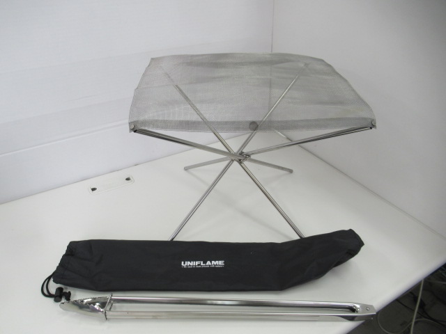 UNIFLAME（ユニフレーム） ファイアスタンド2＋焚き火トング550セット