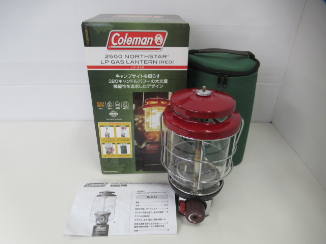 Coleman（コールマン） 2500 ノーススターLPガスランタン レッド