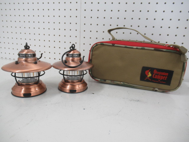 Barebones Living（ベアボーンズリビング） ミニエジソンランタン 2点セット