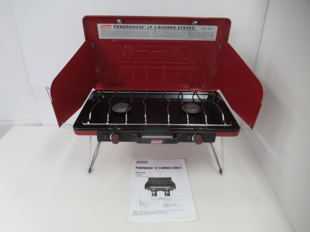 Coleman（コールマン） パワーハウスLP ツーバーナーストーブ 2 レッド