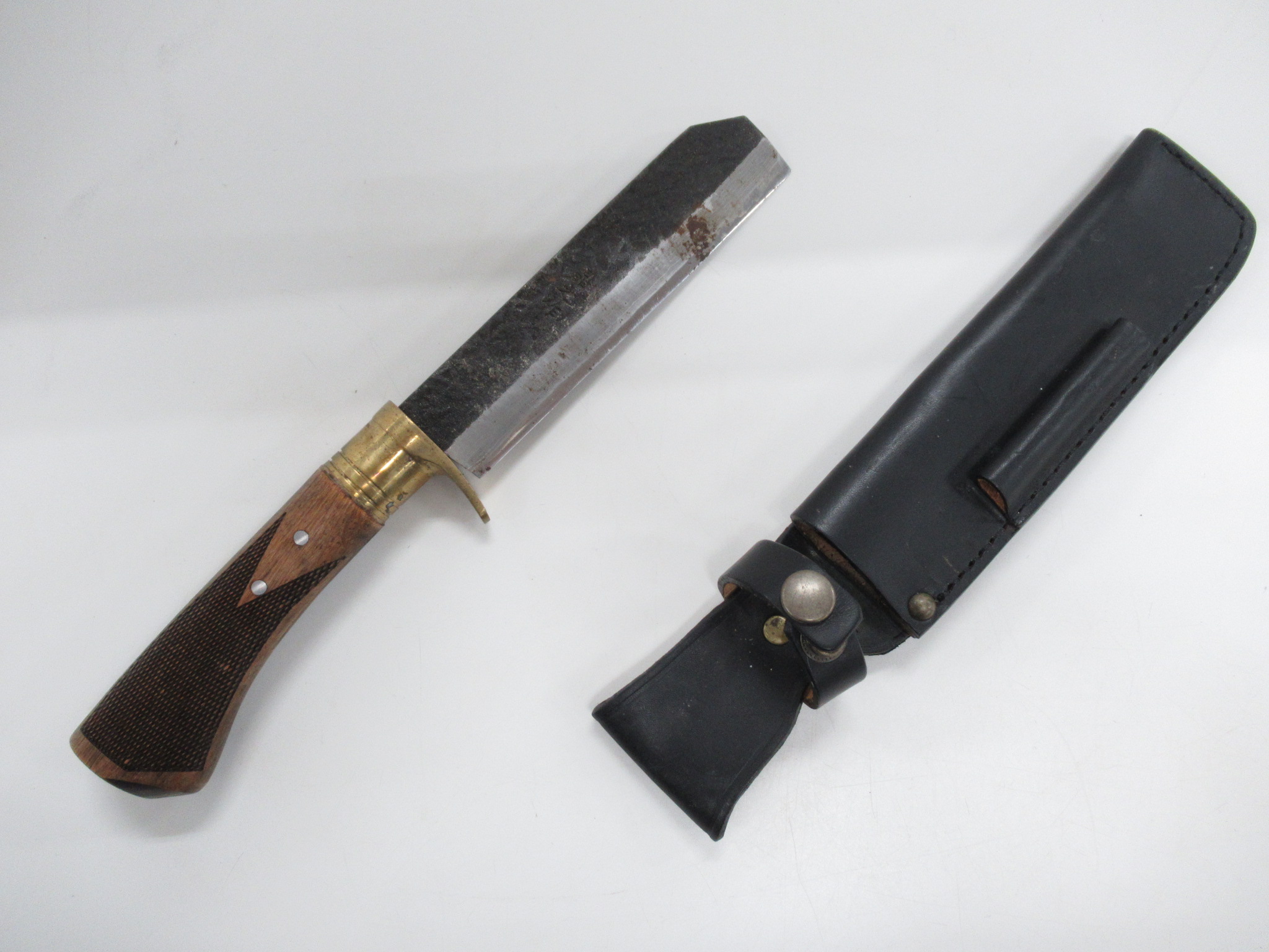 その他ブランド トヨクニ×BE-PAL 角型ダマスカス焚火鉈