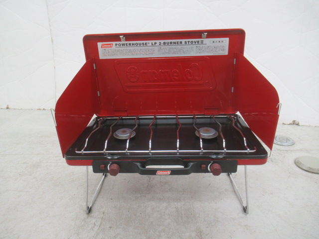 Coleman（コールマン） パワーハウスLP ツーバーナーストーブ2 レッド