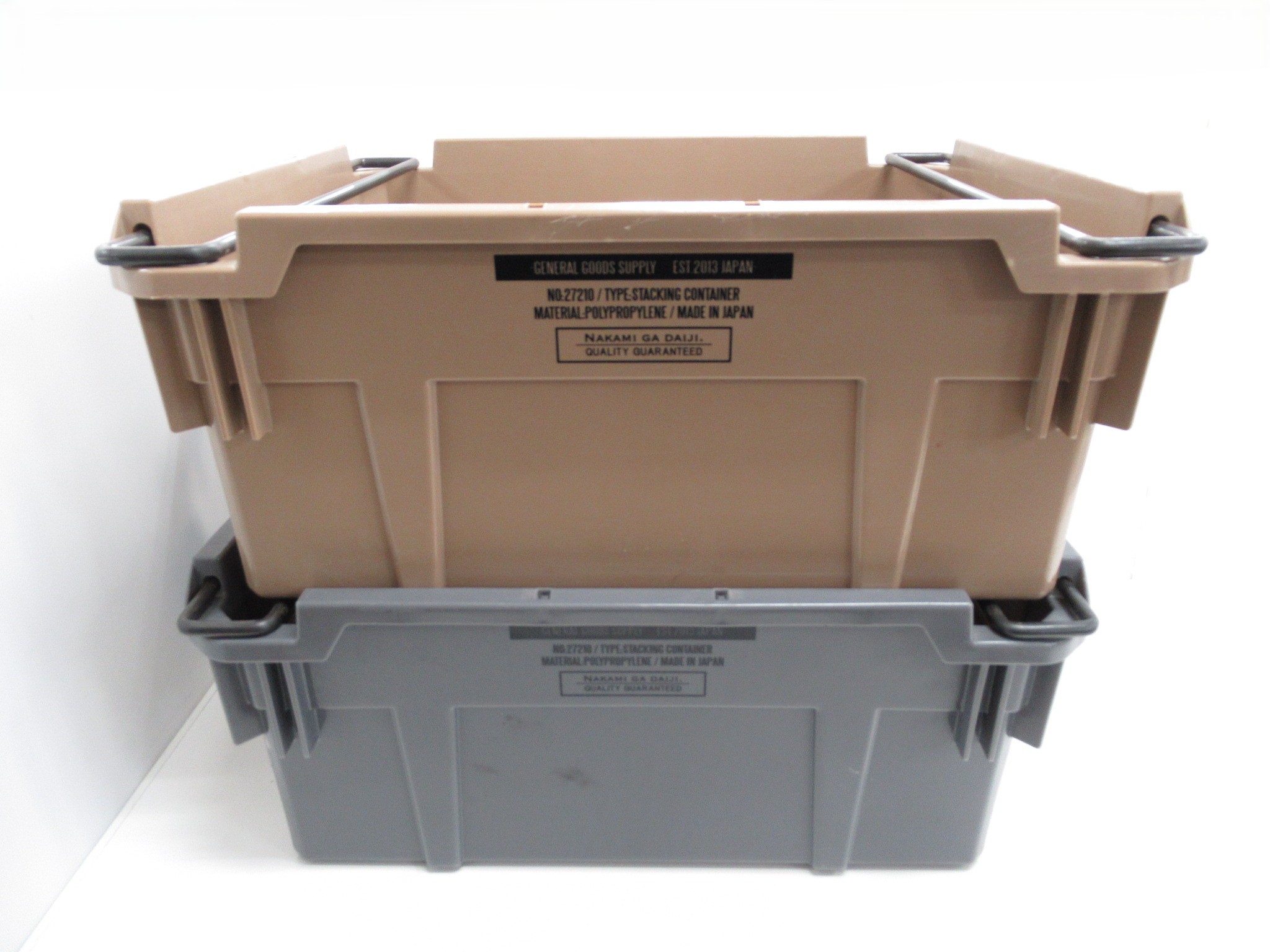 その他ブランド AS2OV スタッキングコンテナ38L 2点セット