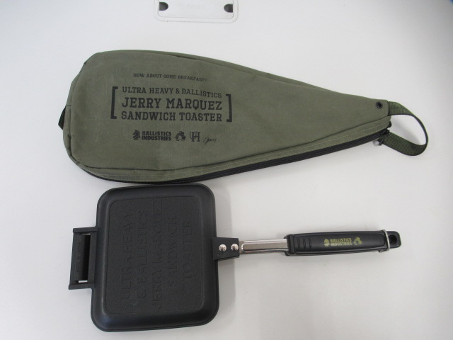 BALLISTICS（バリスティクス） ×ジェリーマルケス ホットサンドメーカー&ケースセット