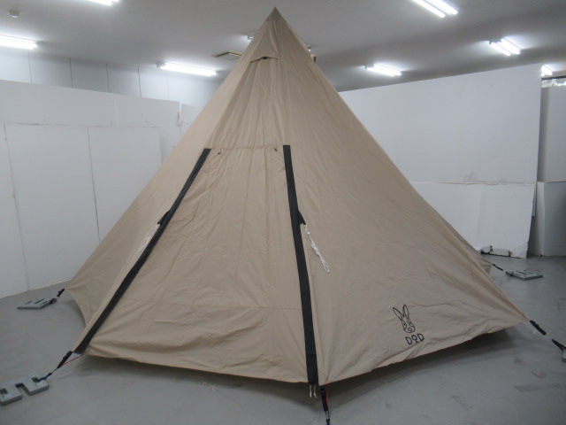 DOD（ディーオーディー） ワンポールテントL タン